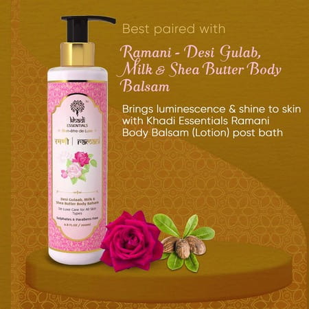 Khadi Essentials Vitamin C Body Wash With Himalyan Herbs Shower Gel - 200 Ml