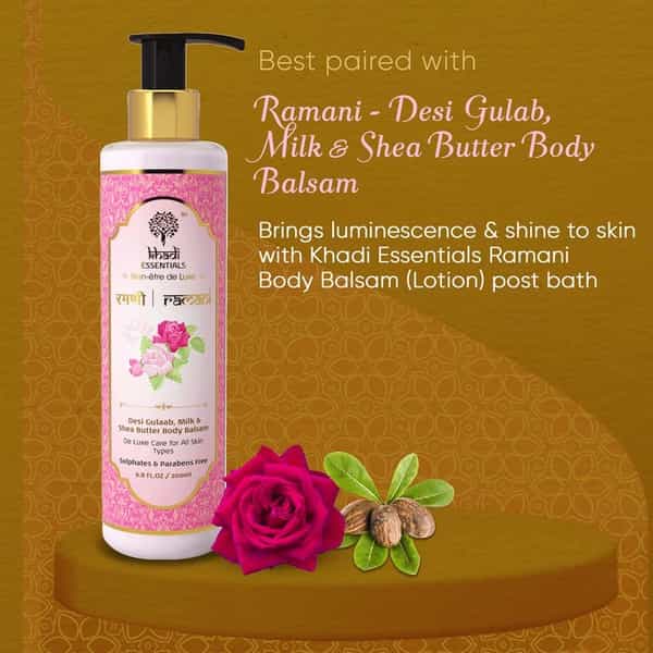 Khadi Essentials Vitamin C Body Wash With Himalyan Herbs Shower Gel - 200 Ml