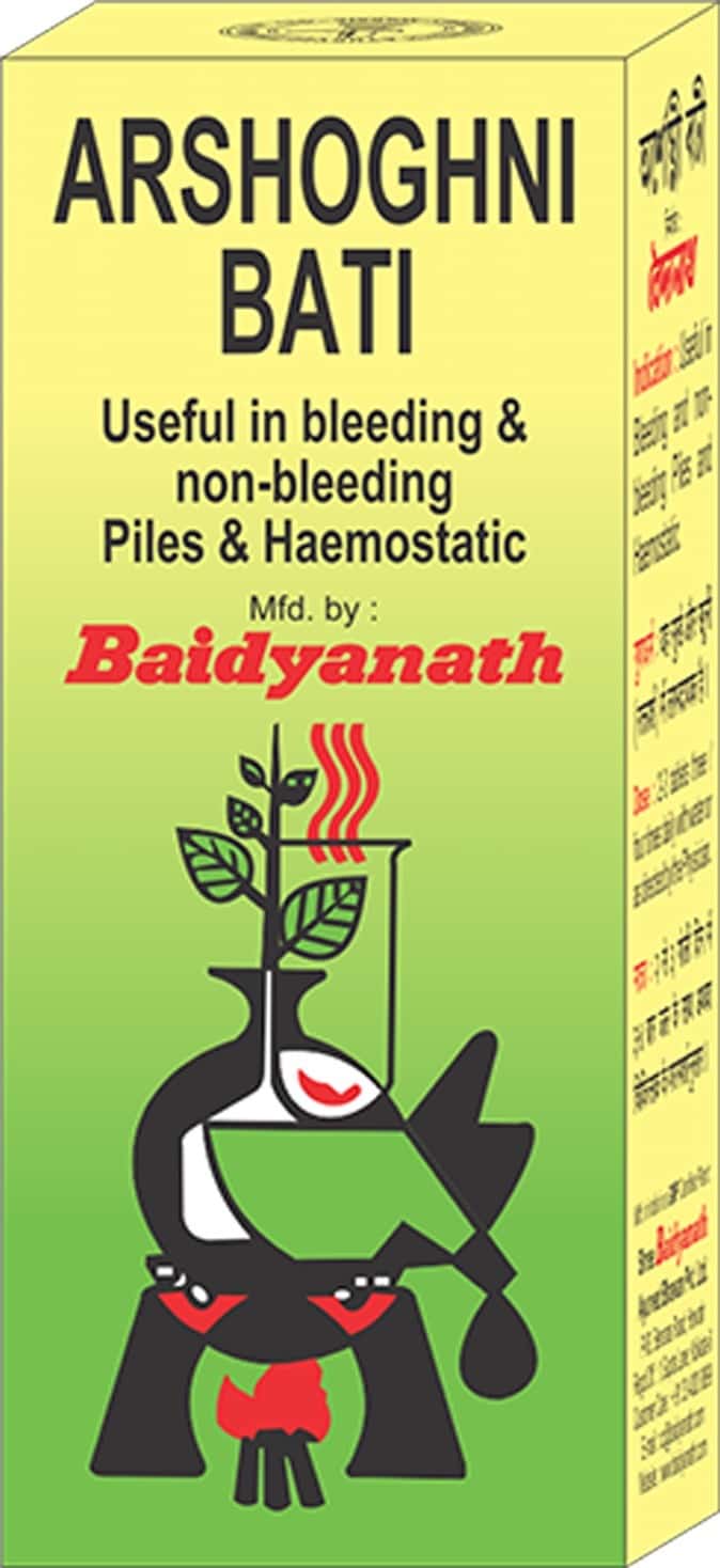 Baidyanath Arshoghni Bati | Bottle | Tablets | 30 No'S
