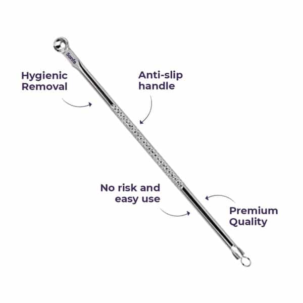 Sanfe Selfly Blackhead Remover Tool Round Pimple Blemish Extractor Tool 1 Piece