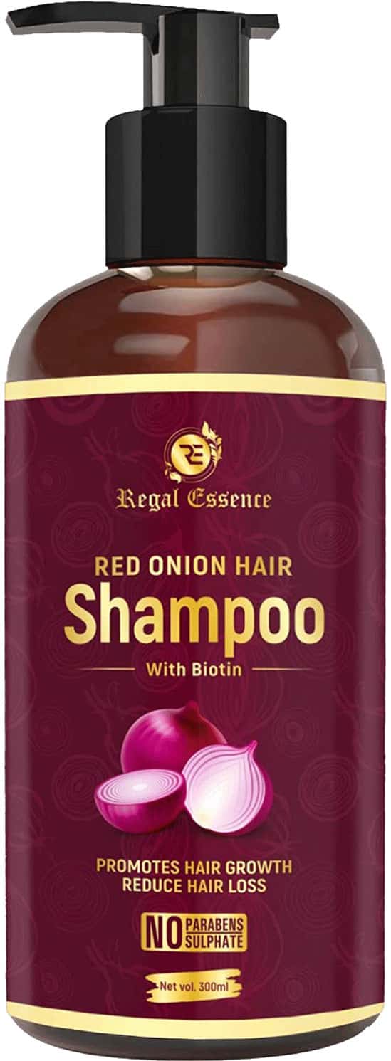 Regal Essence Red Onion Hair Shampoo With Biotin For Healthy Hair-300ml