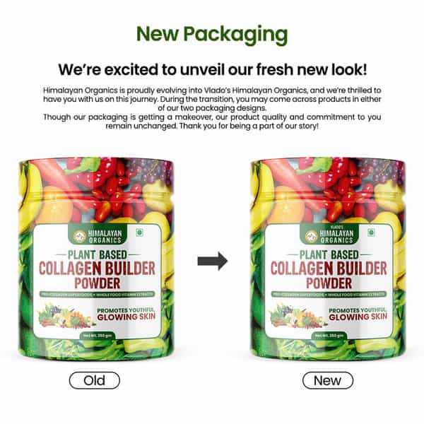 Vlado's Himalayan Organics Plant Based Collagen Builder - 250Gm
