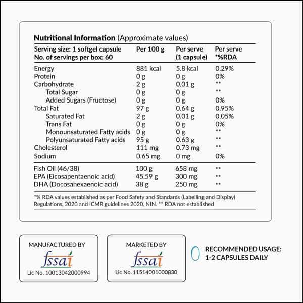 Nutrova Fish Oil 84 60N