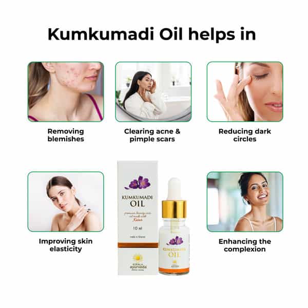 Kerala Ayurveda Kumkumadi Oil 10 Ml