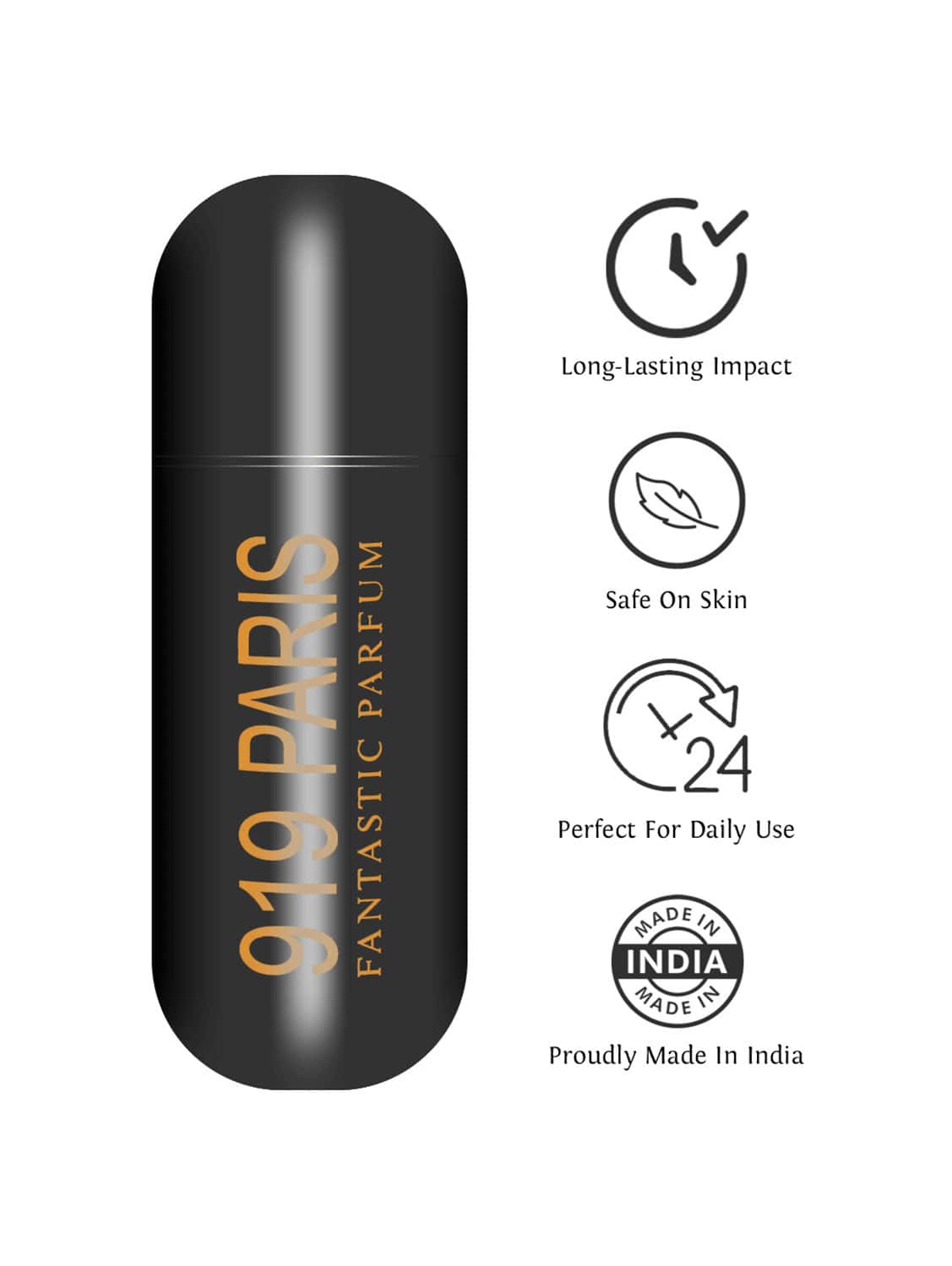 Buy SWEETHEART 919 PARIS BLACK LONG LASTING EAU DE PERFUME, 100ML Online & Get Upto 60 OFF at