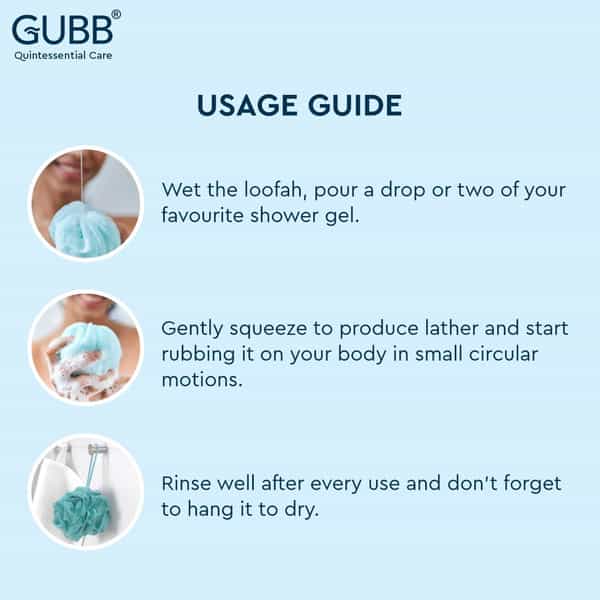 Gubb Bath Loofah Pack Of 6