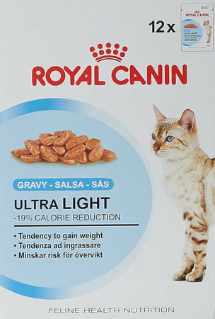 Royal Canin Ultra Light Wet Cat Food (85 Gm) - Total 20 Pouches