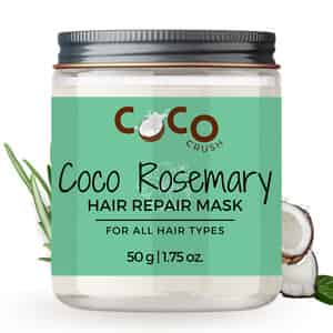 Coco Crush Rosemary Coconut Hair Repair Mask For Damaged Hair | Anti-hairfall/hair Growth - 50g