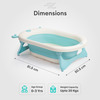 R For Rabbit Bubble Double Aqua Baby Bath Tub - Blue