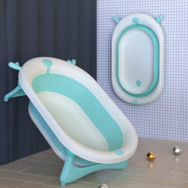 R For Rabbit Bubble Double Aqua Baby Bath Tub - Blue