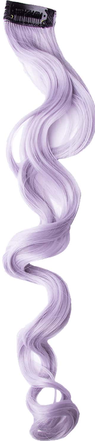 Streak Street Opera Mauve Curly Clip-On Strands