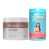 Hk Vitals Skin Radiance Collagen | Orange | 100 G With Proteinup Women | Chocolate | 400 G