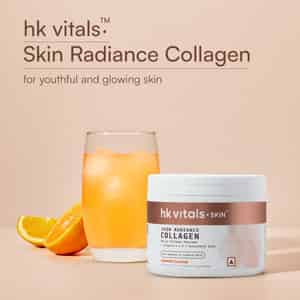Hk Vitals Skin Radiance Collagen | Orange | 100 G With Proteinup Women | Chocolate | 400 G