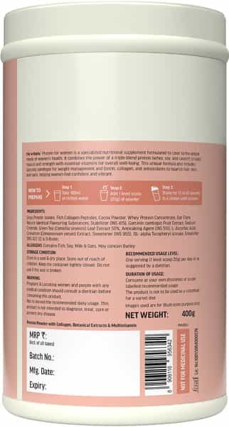 Hk Vitals Skin Radiance Collagen | Orange | 100 G With Proteinup Women | Chocolate | 400 G