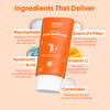 Aravi Organic Oil-Free Fluid Sunscreen Serum Spf 50 Pa++++ - Lightweight - 50Ml