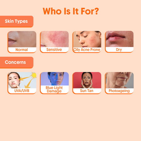 Aravi Organic Oil-Free Fluid Sunscreen Serum Spf 50 Pa++++ - Lightweight - 50ml