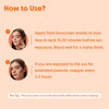 Aravi Organic Oil-Free Fluid Sunscreen Serum Spf 50 Pa++++ - Lightweight - 50Ml