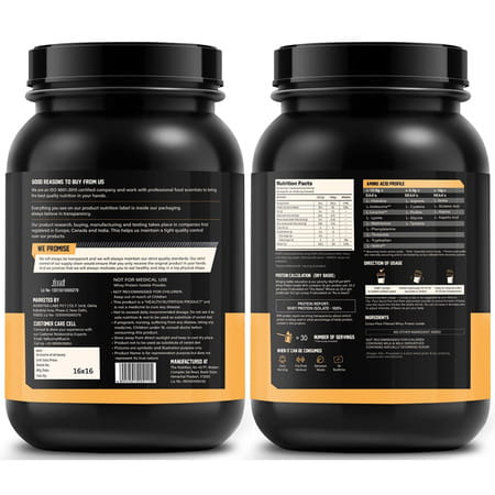 Myfitfuel Mff Whey Protein 90 Isolate | 1 Kg | 30 Servings (Unflavoured) | Pure 100% Isolate Protein