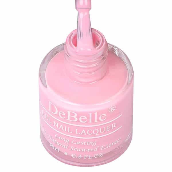 Debelle Gel Nail Lacquer Cherry Macaron Powder Pink Nail Polish-8Ml