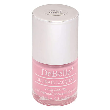 Debelle Gel Nail Lacquer Cherry Macaron Powder Pink Nail Polish-8ml