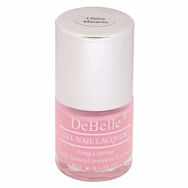 Debelle Gel Nail Lacquer Cherry Macaron Powder Pink Nail Polish-8Ml