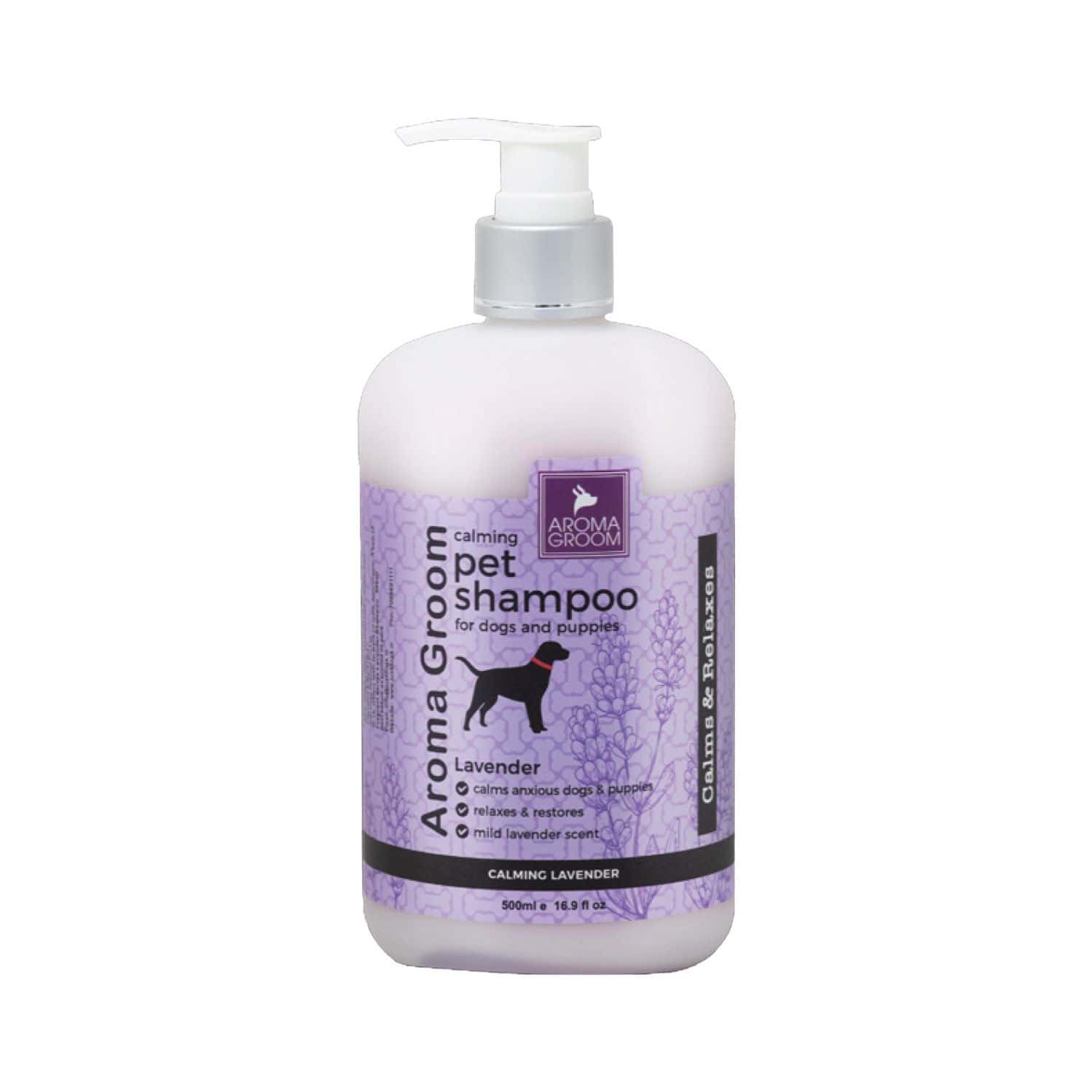 Aroma Groom Lavender Pet Shampoo 500 Ml