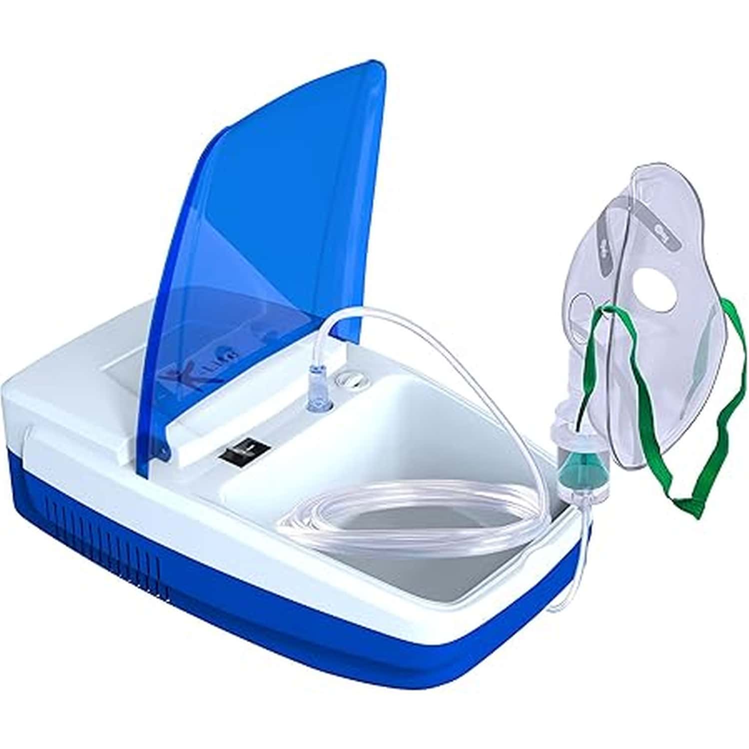 K-life 102 Steam Respiratory Machine Kit For Baby Adults Kids Asthma Patients Nebulizer (white)