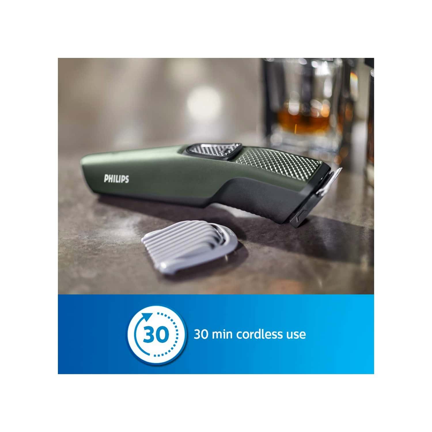 Buy PHILIPS BT1212/15 USB CHARGING CORDLESS RECHARGEABLE BEARD TRIMMER