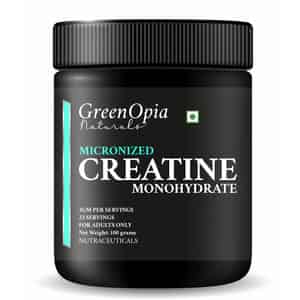 Greenopia Micronized Creatine Monohydrate Powder 100g