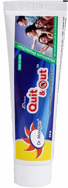 Dr. Morepen Quit & Out Mosquito Repellent Cream - 50Gm