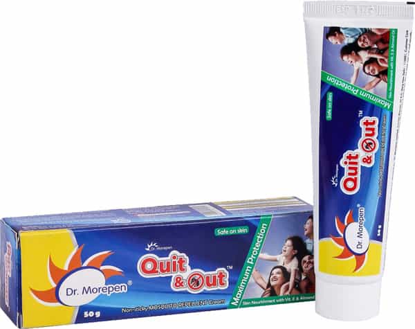 Dr. Morepen Quit & Out Mosquito Repellent Cream - 50Gm