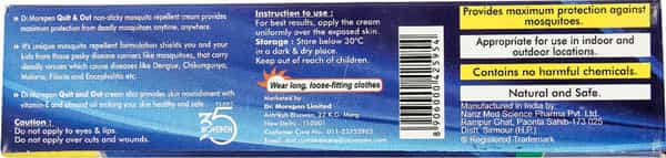 Dr. Morepen Quit & Out Mosquito Repellent Cream - 50Gm