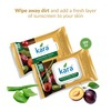 Kara Sunscreen Wipes With Plum And Aloe Vera With Spf 20 - (30 Wipes)