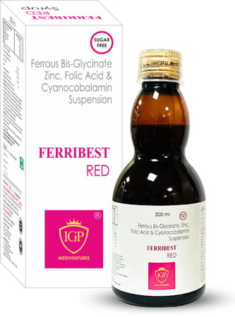Ferribest-Red Syrup - 200ml