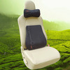 Elegant Zig Memory Foam Full Slim Back Support Pillow - Black