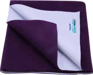 Newnik Cozymat Dry Sheet (size: 70cm X 100cm) Medium Plum