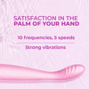 Mschief Vibrato 10 Frequencies And 5 Speeds Bent Angle Vibrating Body Massager | Waterproof Body