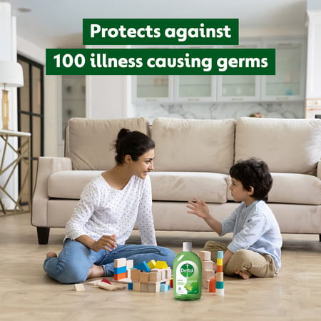 Dettol Disinfectant Liquid | Lime Fresh - 1000 Ml