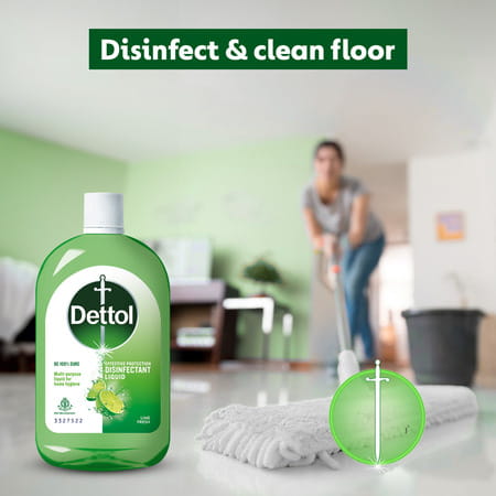 Dettol Disinfectant Liquid | Lime Fresh - 1000 Ml