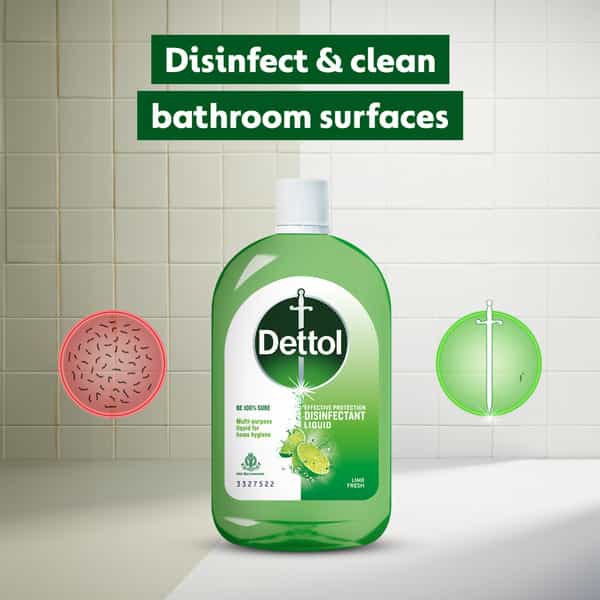 Dettol Disinfectant Liquid | Lime Fresh - 1000 Ml