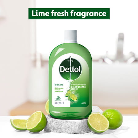Dettol Disinfectant Liquid | Lime Fresh - 1000 Ml