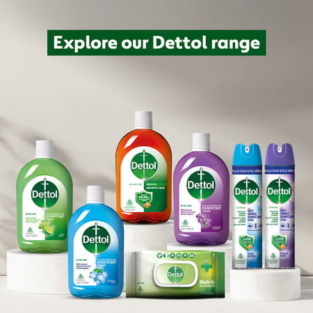 Dettol Disinfectant Liquid | Lime Fresh - 1000 Ml