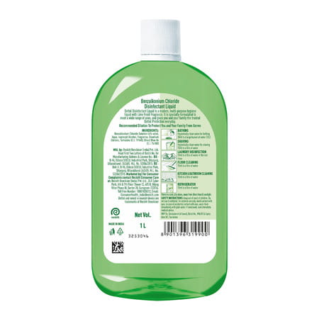Dettol Disinfectant Liquid | Lime Fresh - 1000 Ml