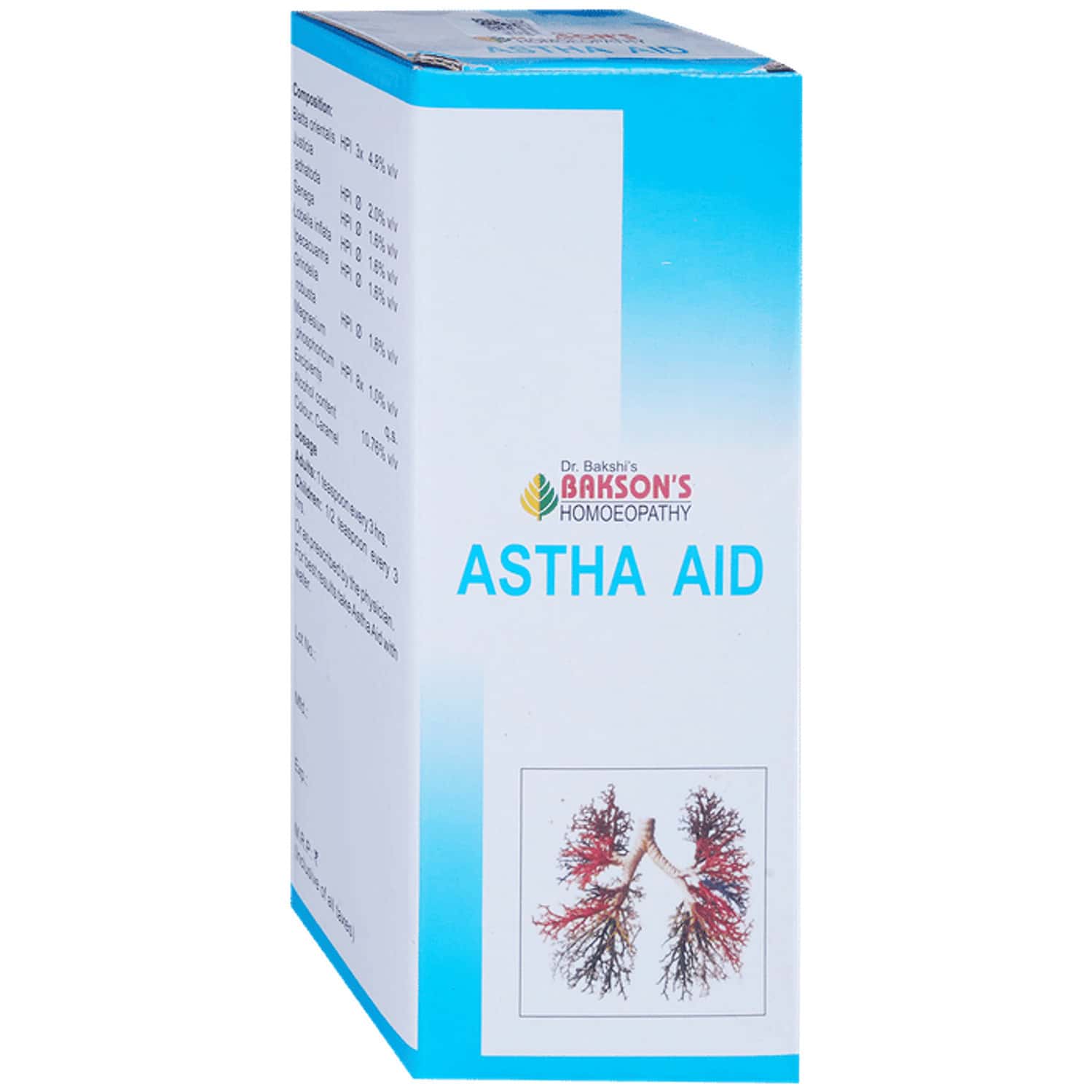 Baksons Astha Aid Syrup 450 Ml