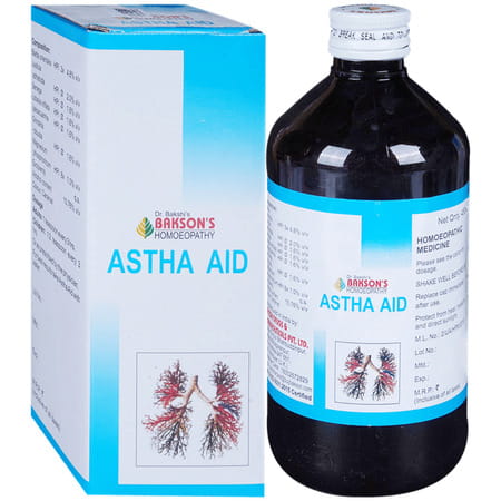 Baksons Astha Aid Syrup 450 Ml