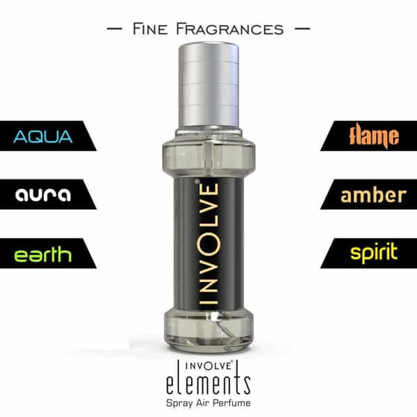 Involve Elements Earth Spray Air Perfume - Car Fragrance Spray Air Freshener - Iele03