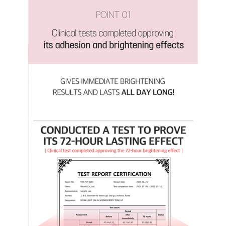 B.o.m Light On In Shower Body Tone Up - Convenient And Hydrating Body - Lotion Designed - 290Ml