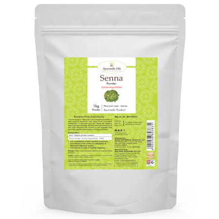 Ayurvedic Life Senna Powder - 1 Kg Value Pack Of 2