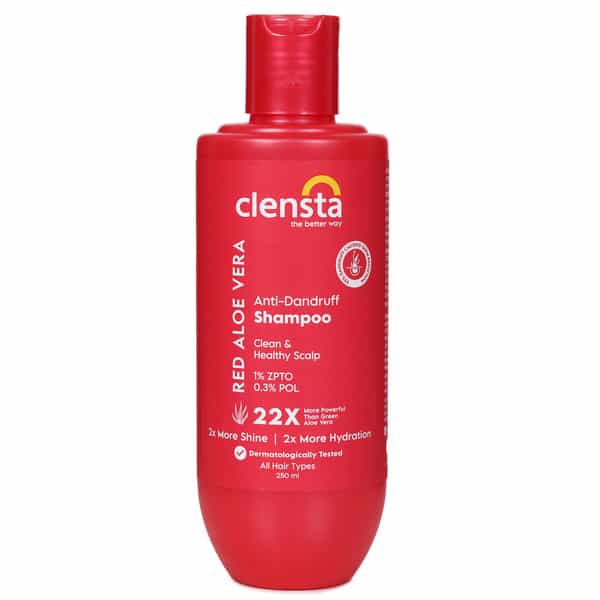Clensta Red Aloe Vera Shampoo 250 Ml