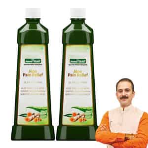Jeena Sikho Aloe Pain Relief Juice | Naturally Relieves Pain - 750ml (pack Of 2)